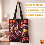Сумка-шоппер с принтом Наруто