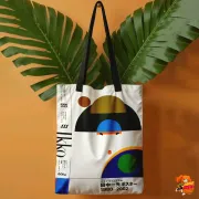 Сумка-шоппер с принтом Япония