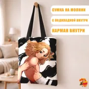 Сумка-шоппер с принтом Токийские мстители Майки