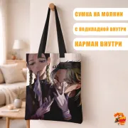 Сумка-шоппер с принтом Токийские мстители Ран и Риндо