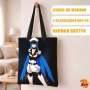 Сумка-шоппер с принтом Убийца Акаме Эсдес