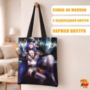 Сумка-шоппер с принтом Убийца Акаме Эсдес