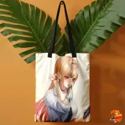 Сумка-шоппер с принтом Эта фарфоровая кукла влюбилась Марин Китагава