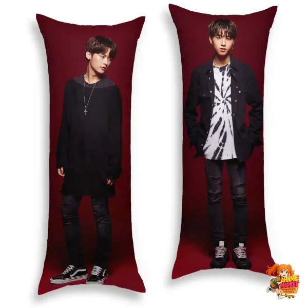 Дакимакура Stray Kids Хан Джисон и Ли Минхо Дакимакура Stray Kids Хан Джисон и Ли Минхо