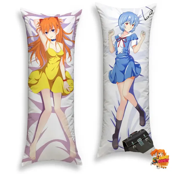 Дакимакура Евангелион Evangelion Аска и Рэй Дакимакура Евангелион Evangelion Аска и Рэй