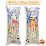 Дакимакура Нет игры - нет жизни Широ