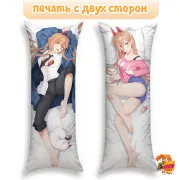 Дакимакура Человек-бензопила Пауэр